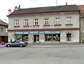 „Obchodní dům“ Vichr na náměstí T. G. Masaryka