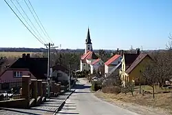 Obec s kostelem sv. Jakuba Staršího