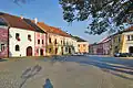 Ústí náměstí do ulice Pivovarská