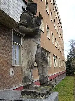 Horník u GDM v Kladně