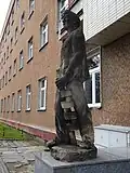 Socha "Oceláře" u GDM v Kladně