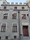 Horní čp. 134 (Prachatice), čelní fasáda