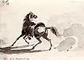 Osedlaný kůň (1830)