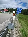Most přes Hamerský potok, hranice Horské Kvildy a Kvildy