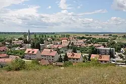 Hostěradice od kapličky (přírodní památka U kapličky)