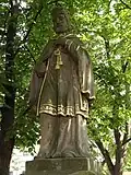 Hostomice - socha svatého Jana Nepomuckého (5).JPG