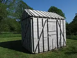 Houghton Hut na Hougton Hall v Norfolku, Anglie