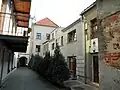 dvůr domu v ulici 8. května č. 7