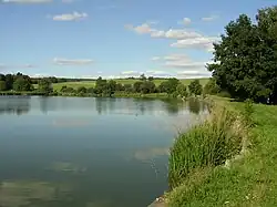 Hráz Velkého rybníka