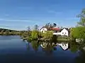 Stavení na místě bývalé tvrze Zrůbek, dnes lokalita Hrad
