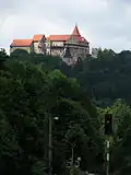 Pohled na hrad z Nedvědice