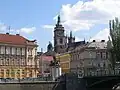 Pohled z Tylova nábřeží