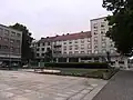 Západní část – vypnutá fontána