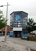 Cyklověž před demontováním