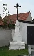 Litinový křížek z roku 1841