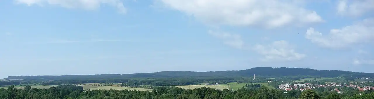 PP Třemšín – Hradecký hřeben – pohled od severovýchodu