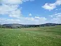 Hrazený a Plešný, pohled od Mikulášovic