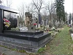 Hřbitov v Košířích pod Kotlářkou