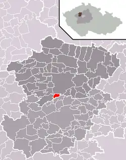 Hrdlív na mapě