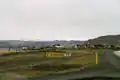 Hringvegur mezi městy Hveragerði a Selfoss