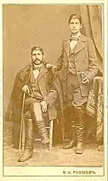 Christo Makedonskij a jeho syn Georgi, 1879