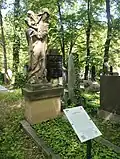 Hrob Františka Webera na Olšanských hřbitovech