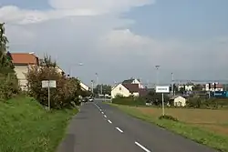 Pohled na obec