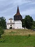 Hronov - kostel Všech svatých (stav červen 2024) (1).jpg