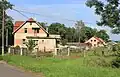 Domky u říčky Bystřice