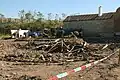 Hrušky: místo po demolici domu