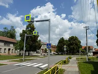 Silnice II/434 v Hrubčicích