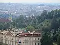 Z terasy směrem na Jánský vršek