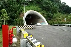 Východní portál tunelu Süe-šan