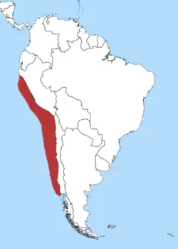 Mapka s rozšířením (červeně)