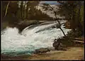 Peřeje, Sister Island, Niagara, olej na plátně, 1878