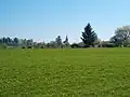 Pohled na vesnici od jihozápadu