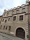Husova 109, uliční průčelí, celkový pohled zprava