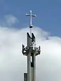 Detail vrcholu věže