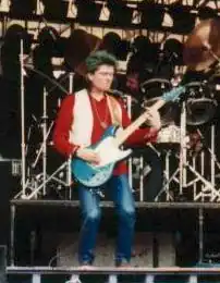 Hawkwind, vystupující na festivalu Monsters of Rock, Donington Park, 1982