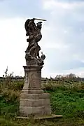 Socha Archanděla Michaela