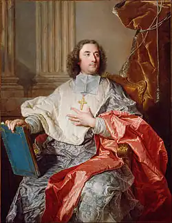 Charles de Saint-Albin (portrét od Hyacinthe Rigauda)