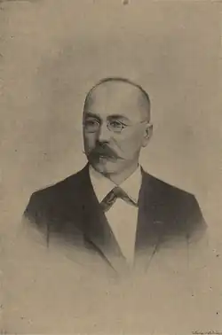 Hynek Psota okolo roku 1900 (Velký moravský kalendář, 1909)