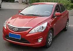 Hyundai Verna (Čína, sedan, před faceliftem)