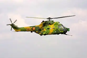 IAR 330 SOCAT Rumunského letectva