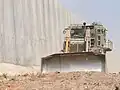 Upravený vojenský buldozer Caterpillar D9