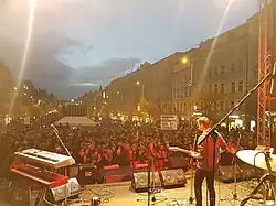 I Love You Honey Bunny na Václavském náměstí 17. listopadu 2016