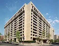 Hlavní budova Mezinárodního měnového fondu ve Washingtonu, D.C.