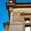 Vlys na fasádě
