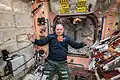 Scott Kelly v modulu Unity, duben 2015