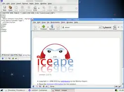 IceApe v Debian Squeeze